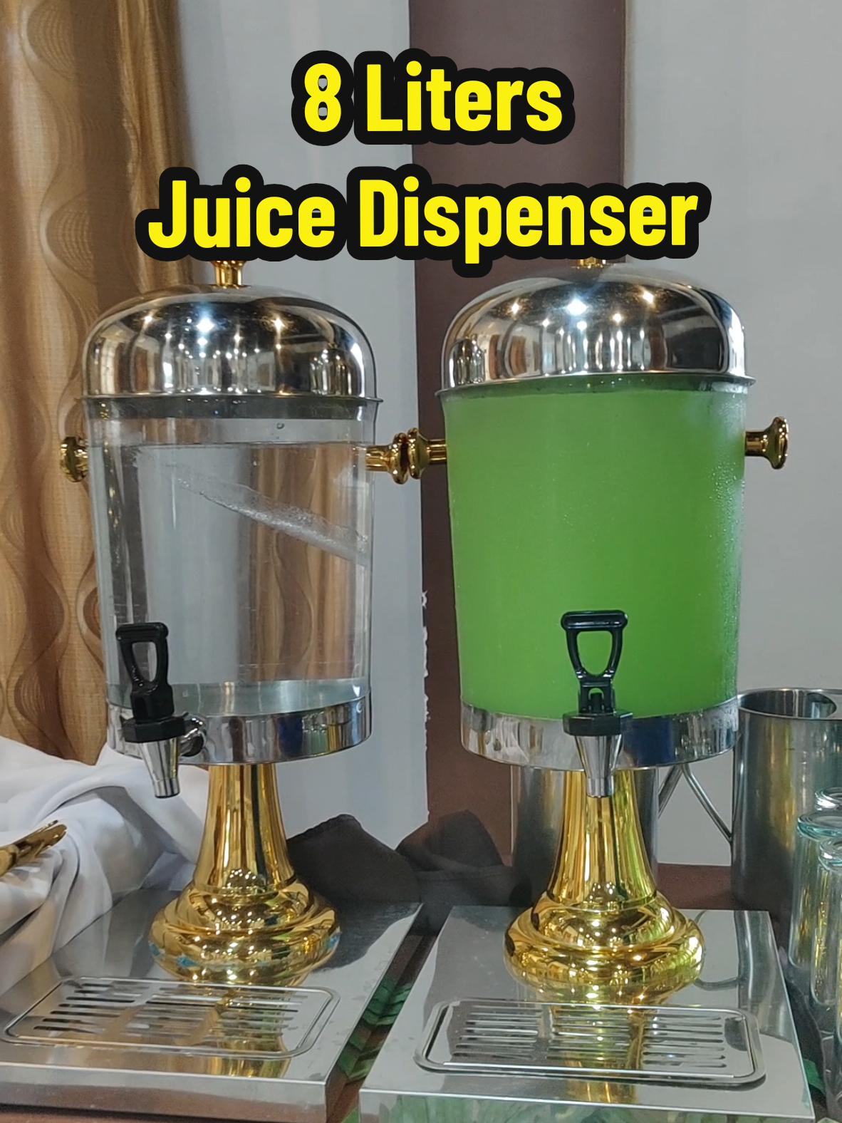 Juice dispenser na perfect para sa event niyo.  #juicedispenserwithfaucet #juicedispenser #juicedispensernegosyo