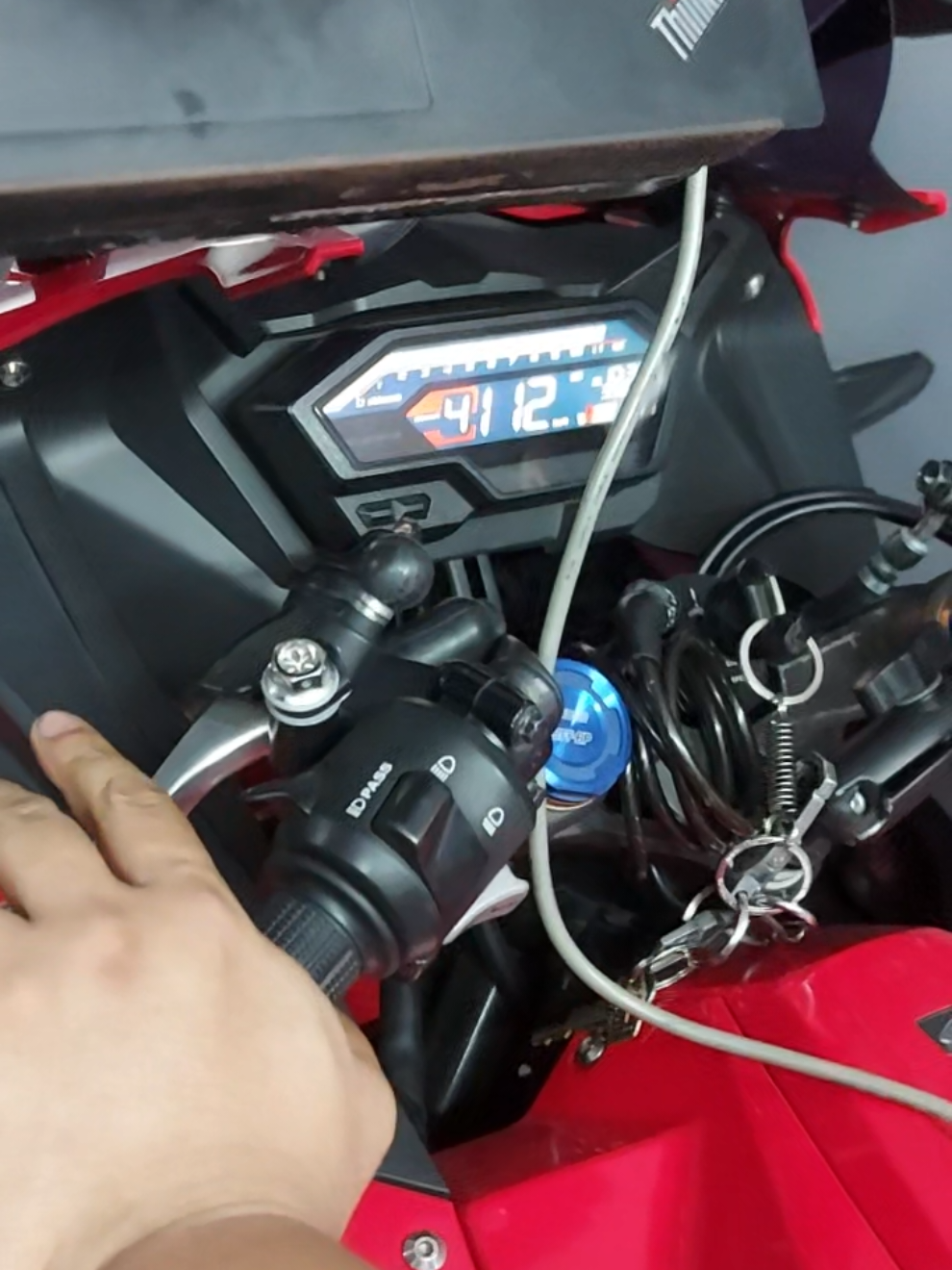 CBR 150R dyno run, guess how many HP it makes? #bigbike #experiment #modifikasi #modifikasiph🇵🇭 