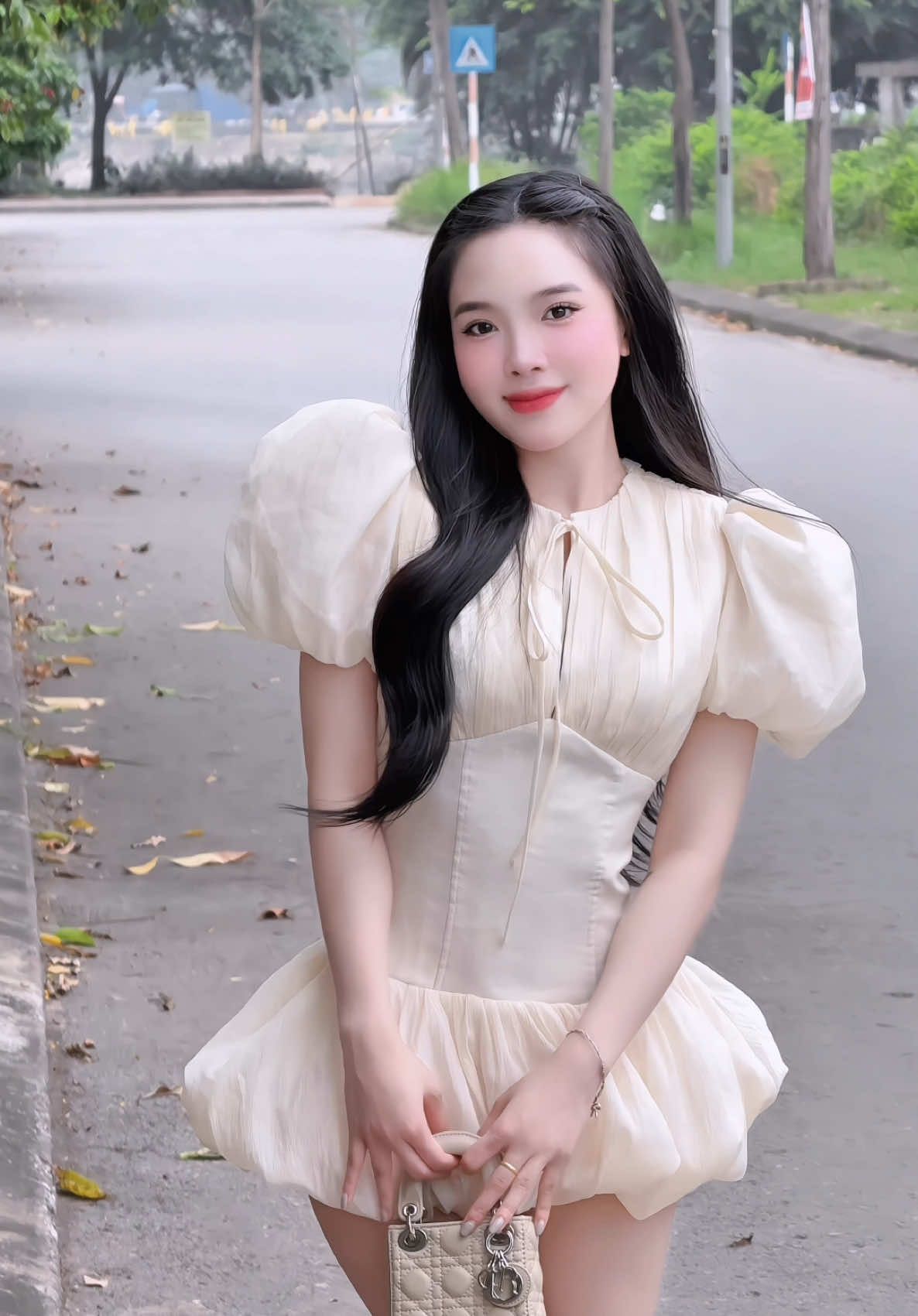 em váy thanh lịch, tôn dáng cho chị em❤️ #trangbaly #xuhuong #xuhuong2025🛍️🧧 #trangbalyofficial 