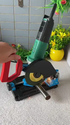 kung chuyển đổi máy mài thành máy cắt. #xuhuong #giadungtienich #khungchuyendoimaymaithanhmaycat 