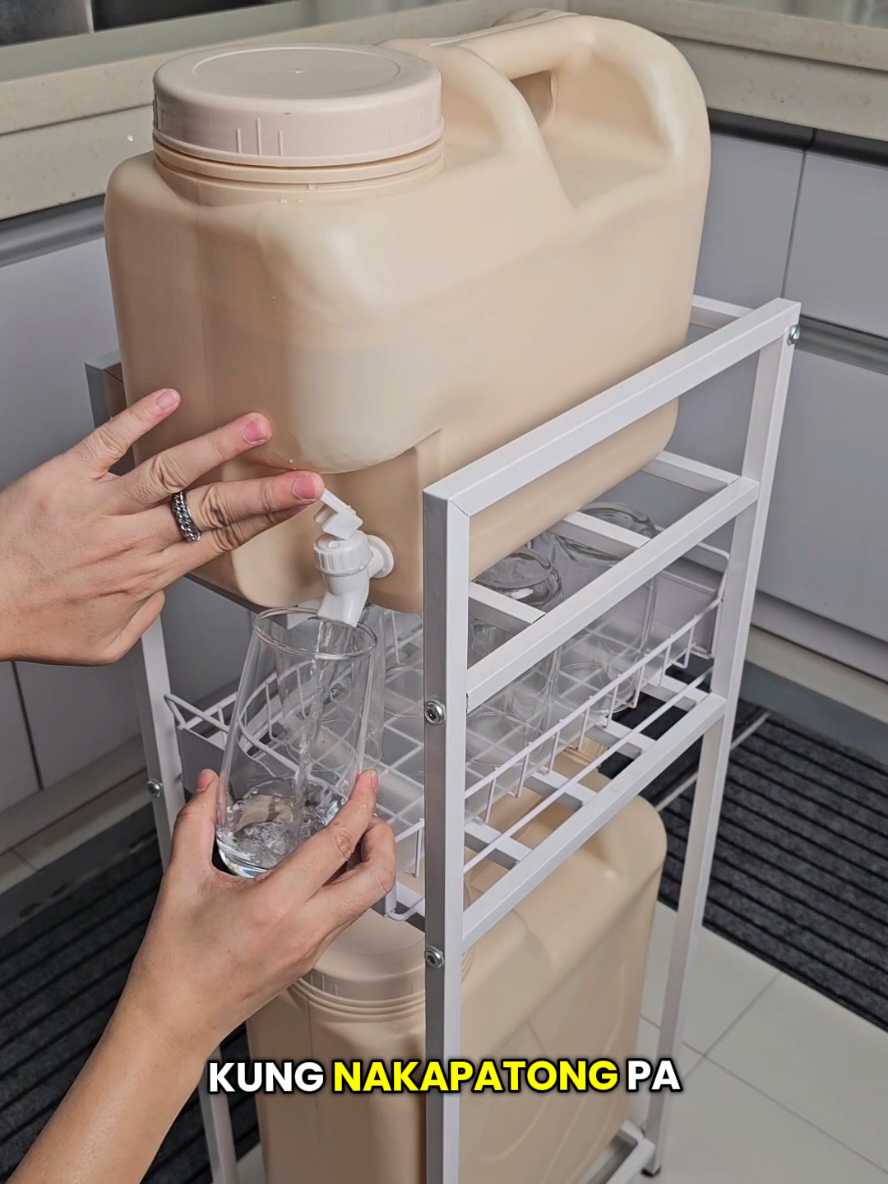 [ Water rack stand for gallon Water rack stand Water container rack stand ] #WaterRackStand #GallonWaterRack #WaterContainerRack #WaterStorageSolution #HomeOrganization #SpaceSaver #TiktokMadeMeBuyIt#HomeEssentialsPH #TagaTubig #TubigGoals #OrganizedHomePH #WaterHackPH #TiktokBudolPH