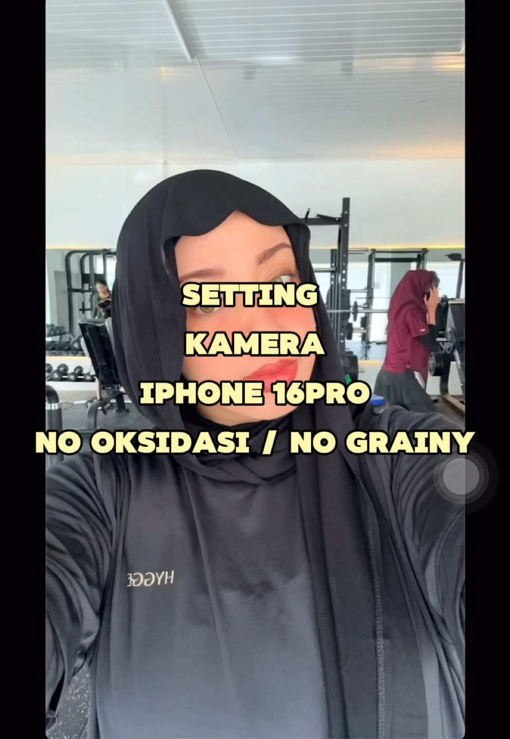 Replying to @Bunnyfzz🐰 settingan kamera anti burik 😭 tp emg ni kameranya yg BAGUS BGTT #settingcameraiphone #iphone16pro 