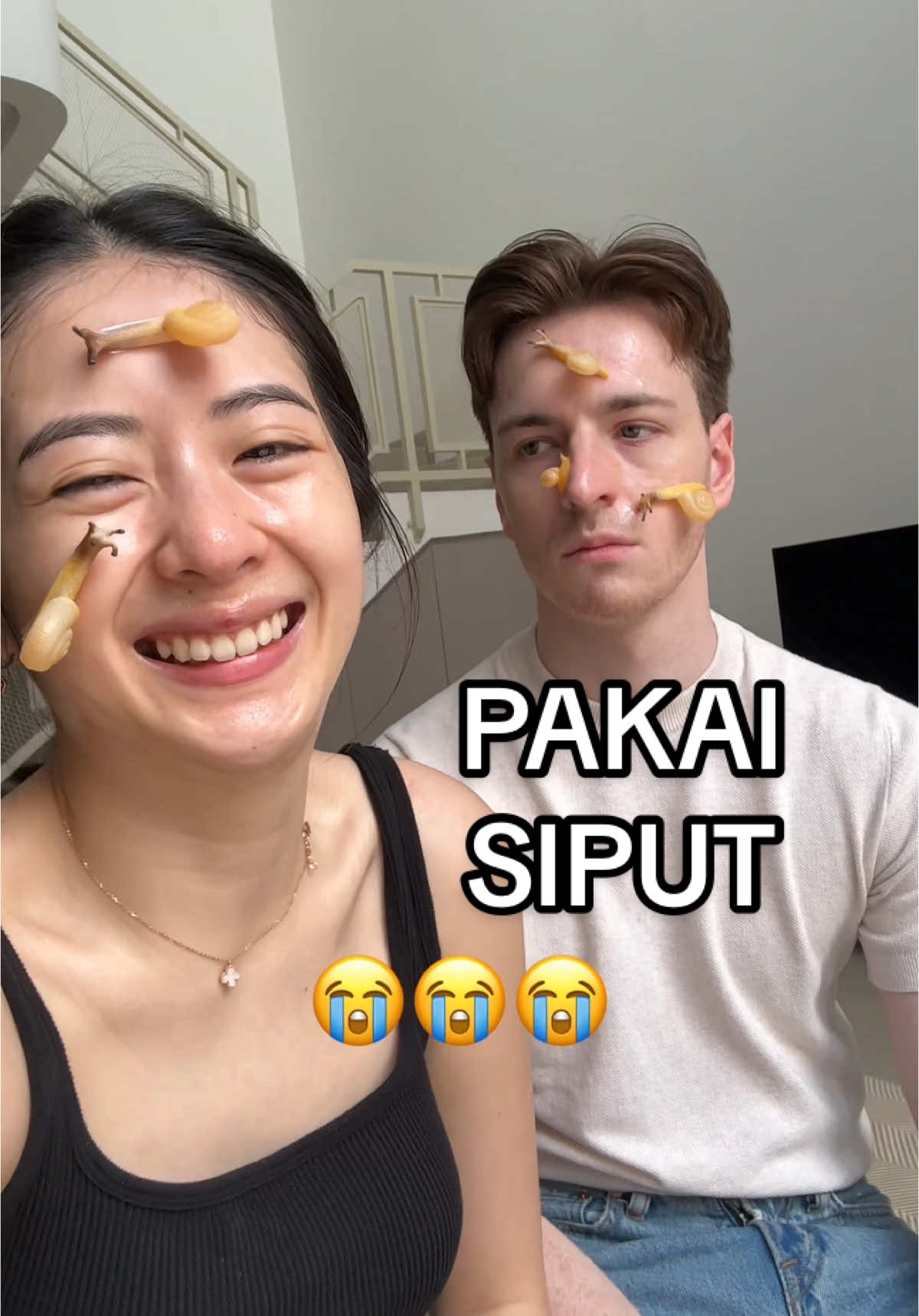 🐌 : gue udah berusaha semaksimal mungkin #prank #reaction #mixedcouple #pacarbule #cicimasbule #prankbule #coupletiktok #funnycouple #meme #humor