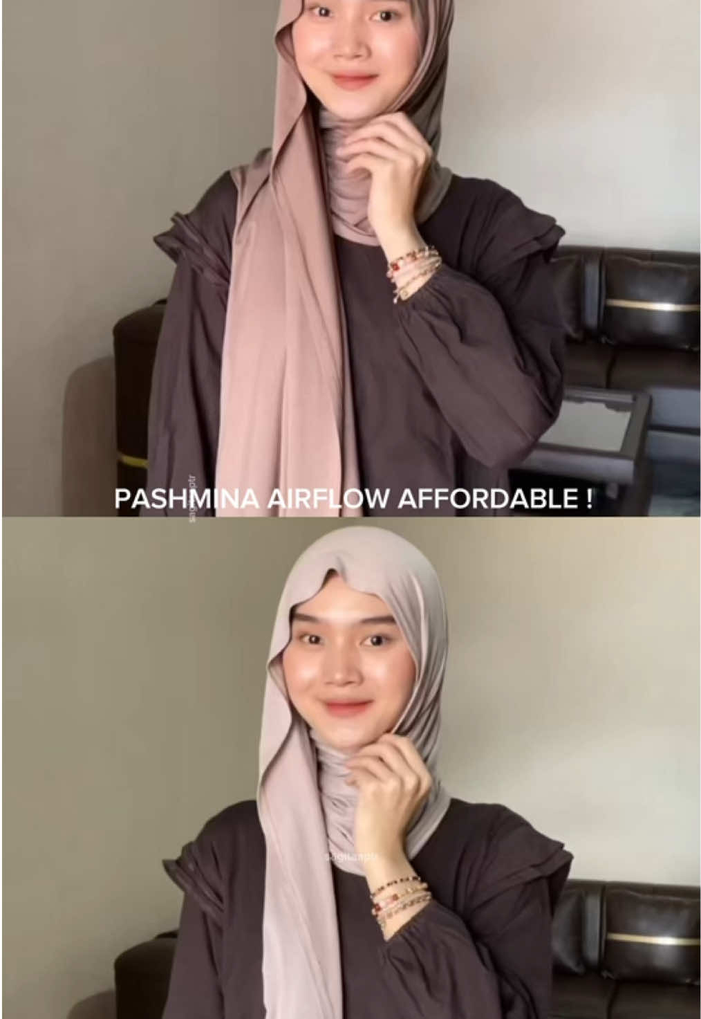 kenapa aku baru tau koleksi hijab @Almourahijab padahal ini bagus banget & super affordable!😭🫶🏻🫶🏻 #pashminaairflow #pashmina #almourahijab #gayaditiktok 