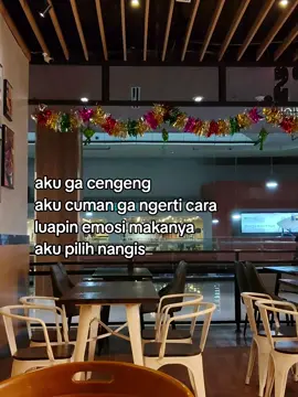 teriak ga bikin ngerasa puas,  rasanya nangis doang yang bikin ngerasa lega