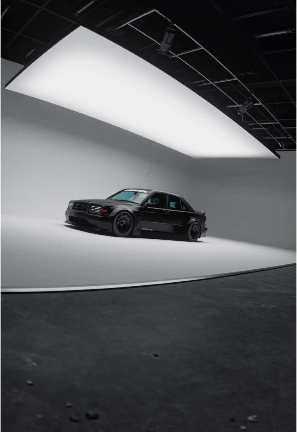 HWA inspired Luminance 190E body kit⚡️ #3D #CGI #blender 