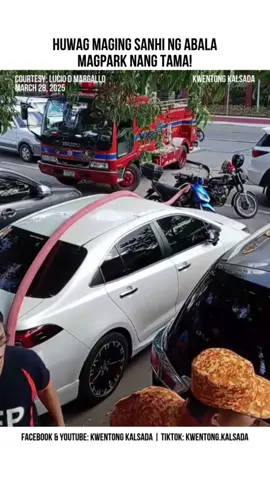 Alamin palagi ang mga tamang parking spaces sa bawat lugar. Iwas abala, iwas huli, at iwas disgrasya. ✅ #KwentongKalsada #ColBosita #RSAP #road #safety #awareness #roadsafety #roadsafetyawareness #ridesafe #motorista #rider #driver #motorcycle #kamote #fire #truck #firetruck #proper #parking #parkingspace #hydrant #firehydrants