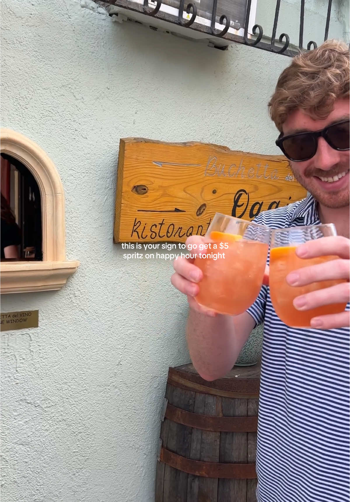 spritz season is BACK 🍊🍾🍾 #tampaflorida #tampa #spritz #happyhour #happyhoursintampa #tampahappyhour #tampafoodie #tampafl #aestheticvideos #thingstodotampa #tampabay #oggiitalian #spritzwindow 