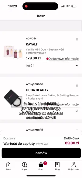 Tutorial będzie w przypiętym filmie!!!#sephora