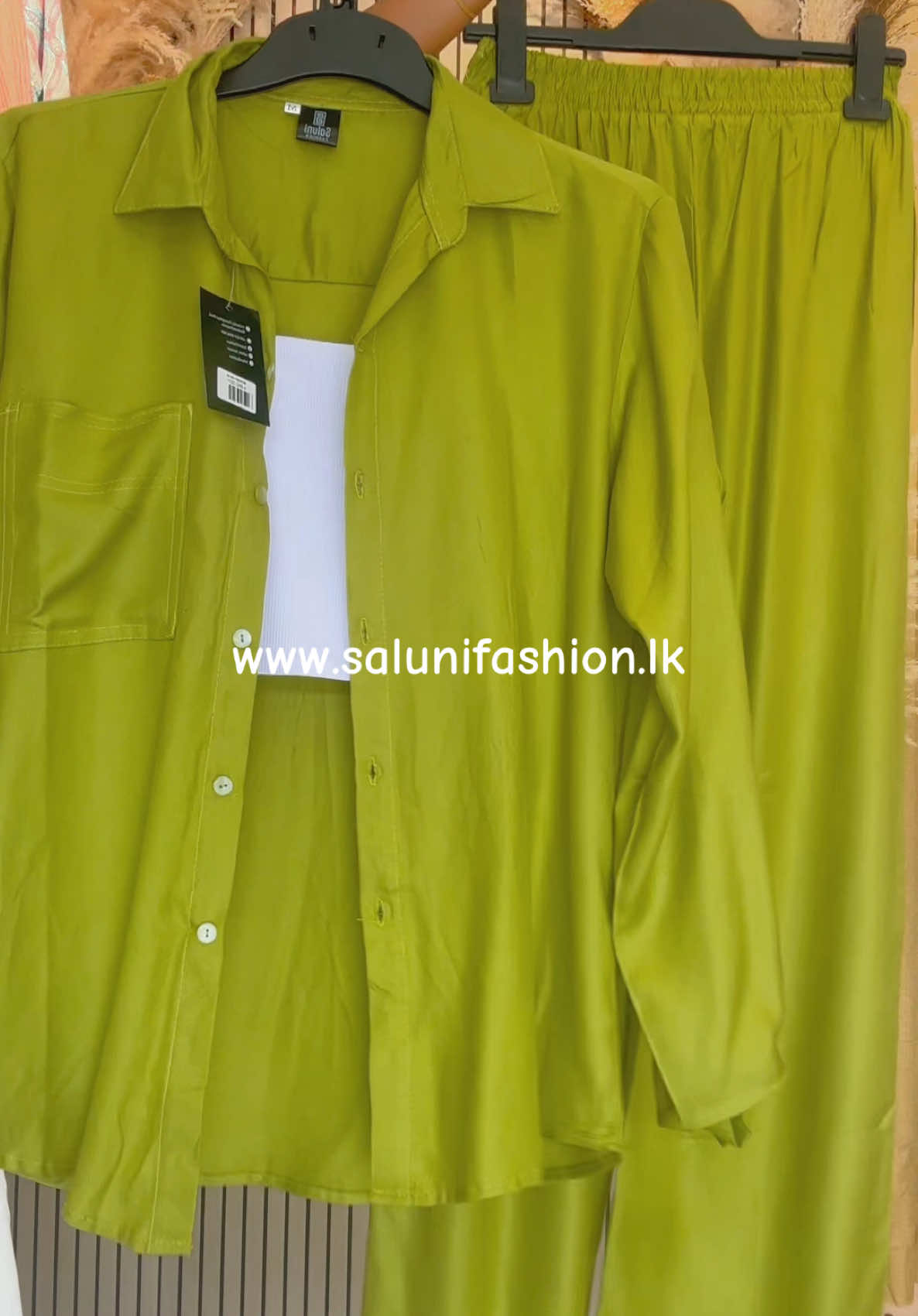ඒ Color එක...🫣 ඔන්න Full kit පිස්සියන්ට Uncommon Green Color එක ගෙනාවා... SHOP ONLINE : www.salunifashion.lk Whatsapp +94774095909 📍 Battaramulla Pannipitiya Rd, Thalawathugoda  Facebook/Instagram -@SaluniFashion  #salunifashion #trending #trendingvideo #trendyfashion #viral #fashiontiktok #girls #dress #fypシ゚ #fppppppppppppppppppp #foryou #foryoupage #onlineshopping #cargopants #imported #1millionaudition #srilankan_tik_tok🇱🇰  #fullkit #camitop 