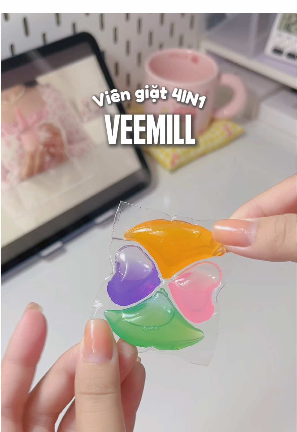 viên giặt này thơm xỉu lunnn ahh #veemill #viengiat #veemillvietnam #viengiatveemill #reviewviengiat