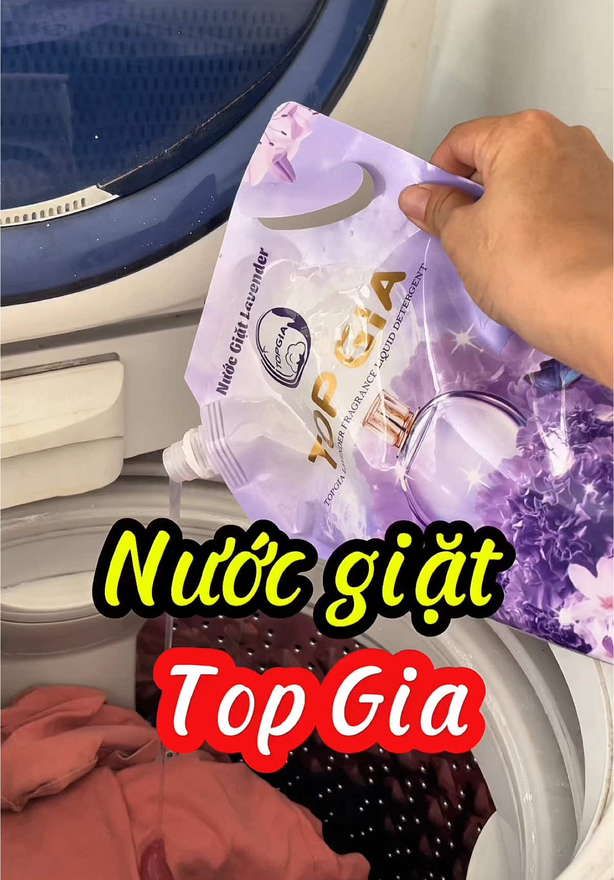 Nước giặt Topgia #giadungtienloi #virral #thunhireview #nuocgiatxa #giadungtienich 
