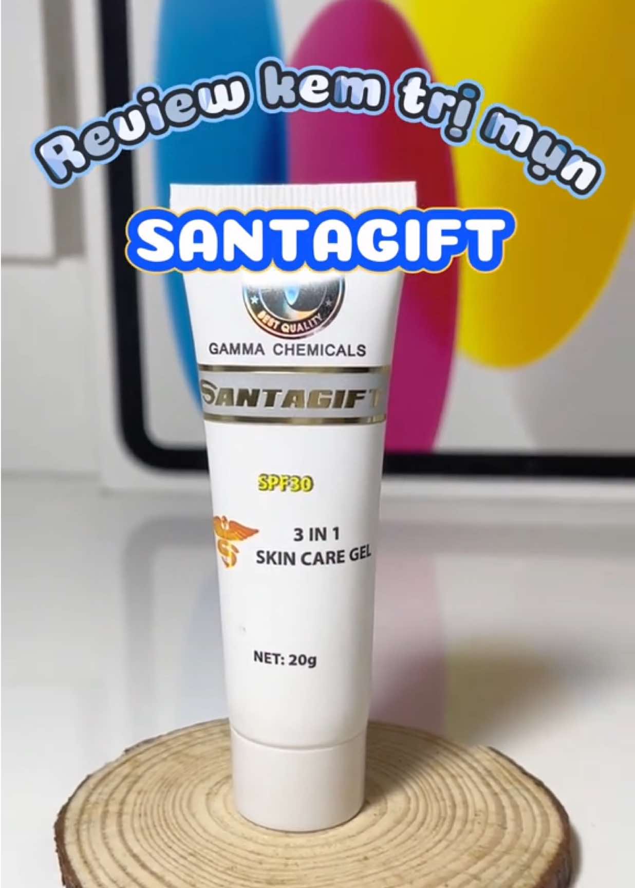 Mặt tôi xinh hơn nhờ chấm mụn này nha#review#tolamaydayyy#kemtrimun#santagift#xuhuongtiktok#trending 