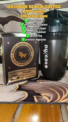 DUJOSOO black coffee #dujosoocoffee #dujosoophilippines #coffee 