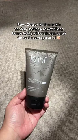 #facewashformen #skincarecowok #skincareformen #kahf #kahffacewash #masukfyp #fyp #berandatiktok 