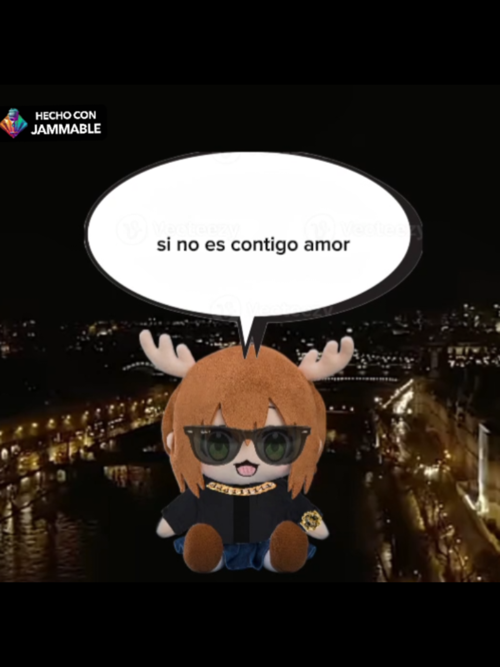 nokotan cantando si no es contigo #shikanokonokonokokoshitantan #shikanoko #nokotan #koshitan #mydeerfriendnokotan #humor #meme #edit #audios #sinoescontigo #crismj #reggaeton 