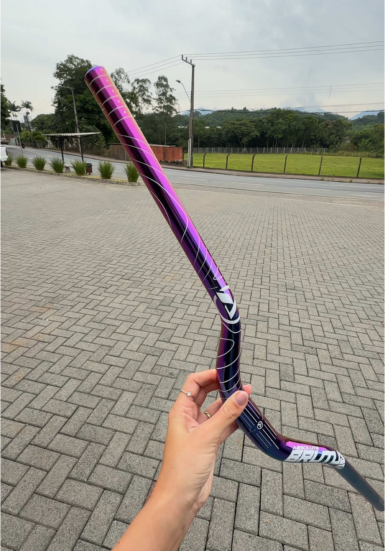 Guidão Brutus - R$ 199,00 #brutus #mtb #bike #guidao #fyppppppppppppppppppppppp #fyp #fypシ゚ #grau #graudebike 