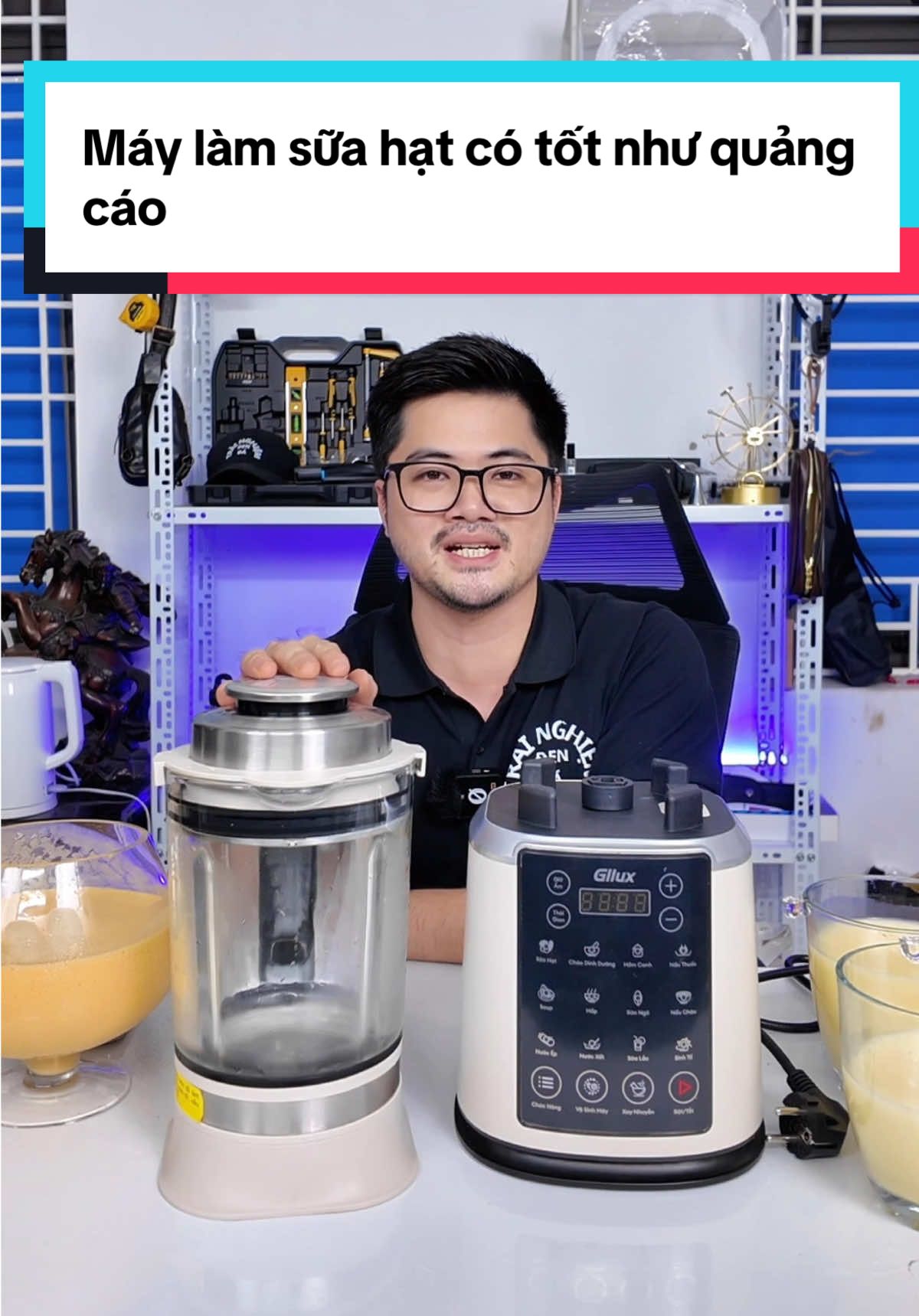 Máy làm sữa hạt có tốt như quảng cáo #maylamsuahat #maynausuahat #maylamsuahatgilux 