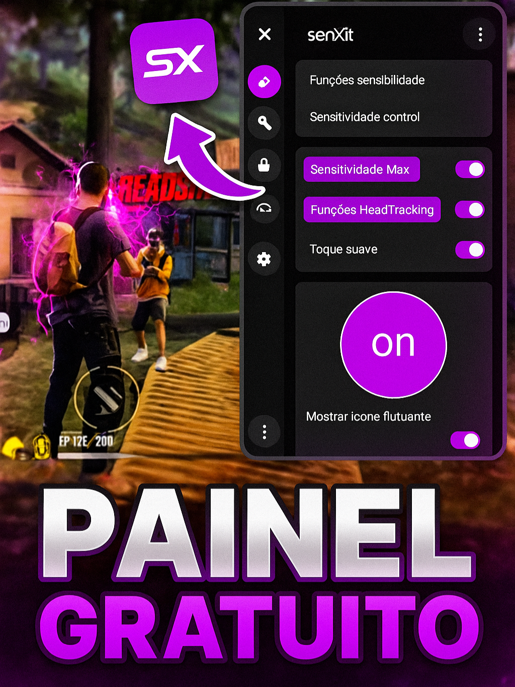 Novo Painel Gratuito e 100% Funcional! ANTI BAN e ANTI BLACKLIST! SX External! #newostsensi #appsenxit #sxexternal #senxit