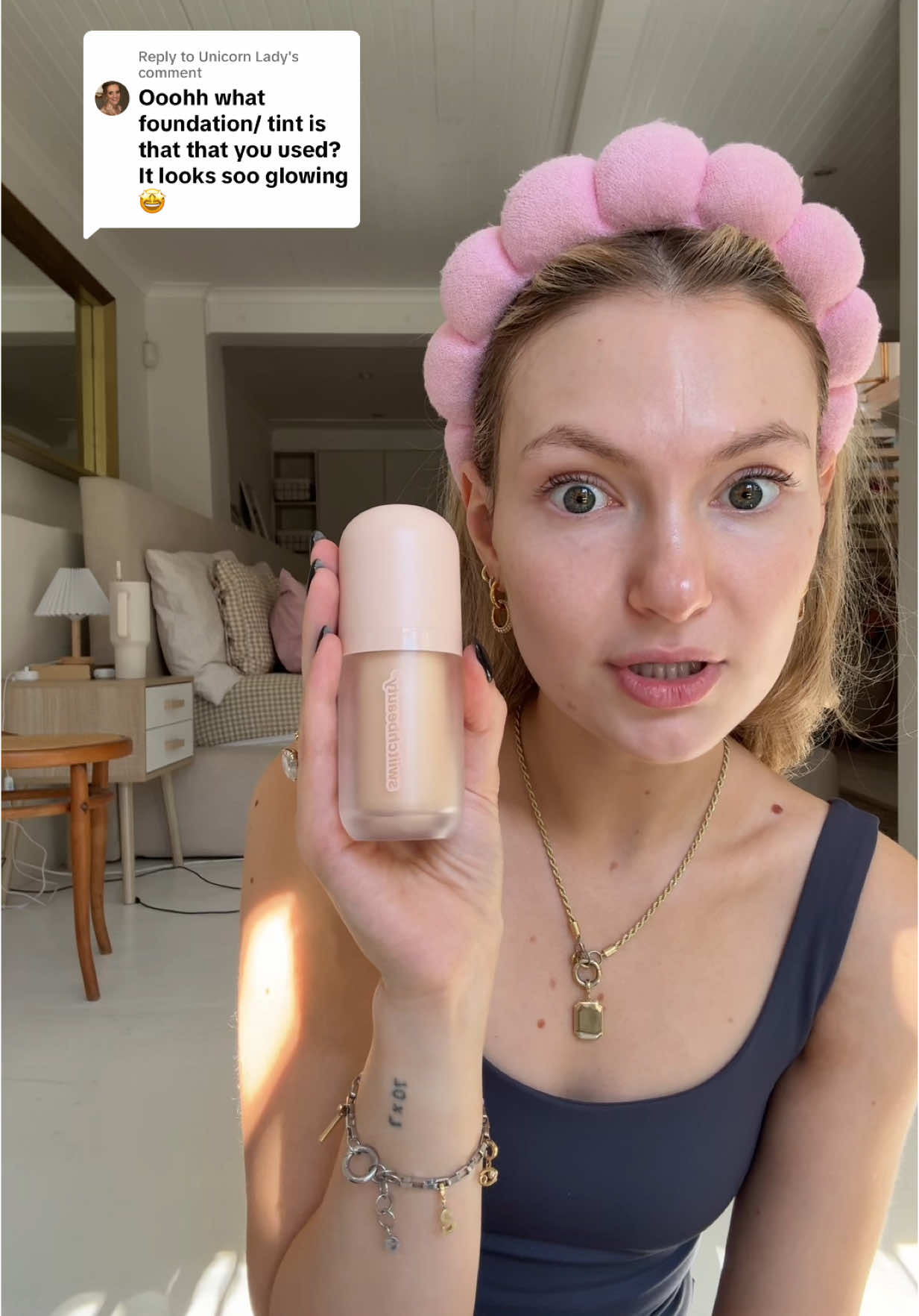 Replying to @Unicorn Lady  PLEASE RELEASE HER ALREADY!!! @swiitchbeauty 😭🩷🎧✨ #chattygrwm #southafricatiktok #capetown #contentcreator #recommendations #beauty #newmakeup 