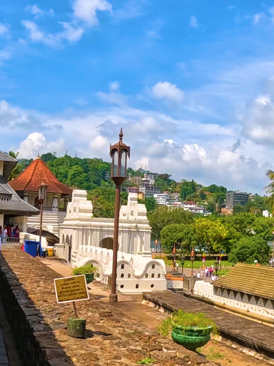සෙංකඩගලපුර දළදා නමස්කාරය🌷 #kandy ❤️ #srilanka 🌏 @Sri Dalada Maligawa 