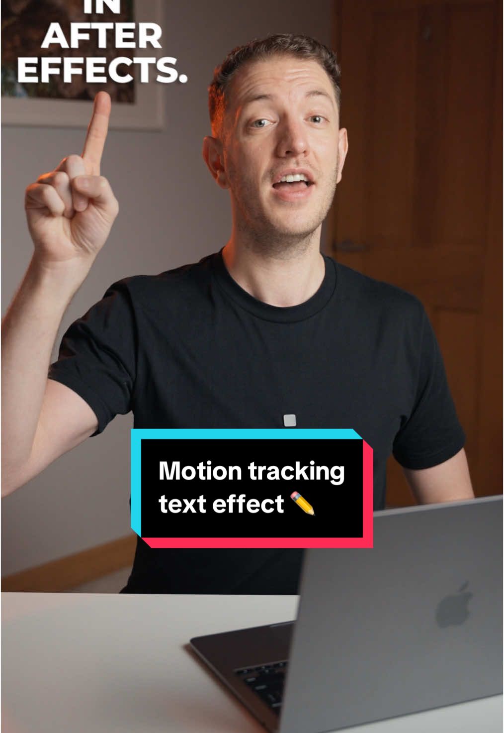 Want your text to really stand out? This easy motion-tracked effect grabs attention instantly, and it’s simpler than you might think! All you need is a clip with some kind of movement (seriously, anything that moves will do). We’ll use the Track Motion tracker in After Effects to capture the motion as tracking data and use it to easily animate your text. ✨ Bonus: This trick doesn’t just work for text; you can apply it to images, graphics, or even other video clips. 🛠️ Pro tip: *It’s worth knowing the motion tracker works best on sharper footage, so if you don’t want to track your footage frame by frame, I’d suggest abandoning the 180-degree rule and cranking up the shutter a little.* #aftereffects #tutorial #videoediting #motiontracking #textanimation