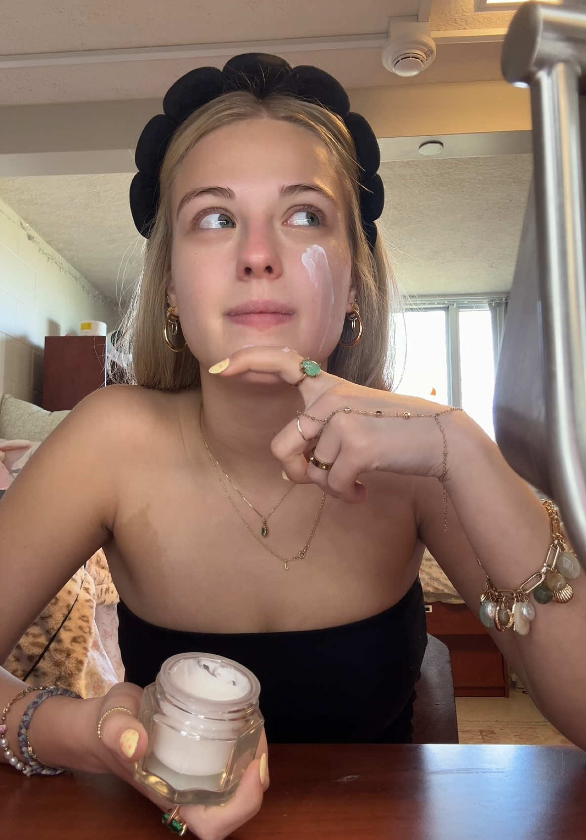 i forgot i wasn’t making a grwm oops #skincare 