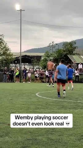 Wemby showing love and playing soccer on vacation in Costa Rica. 🙌👏 fencyz_fn/IG #wemby #Soccer #futbol #wembanyama 
