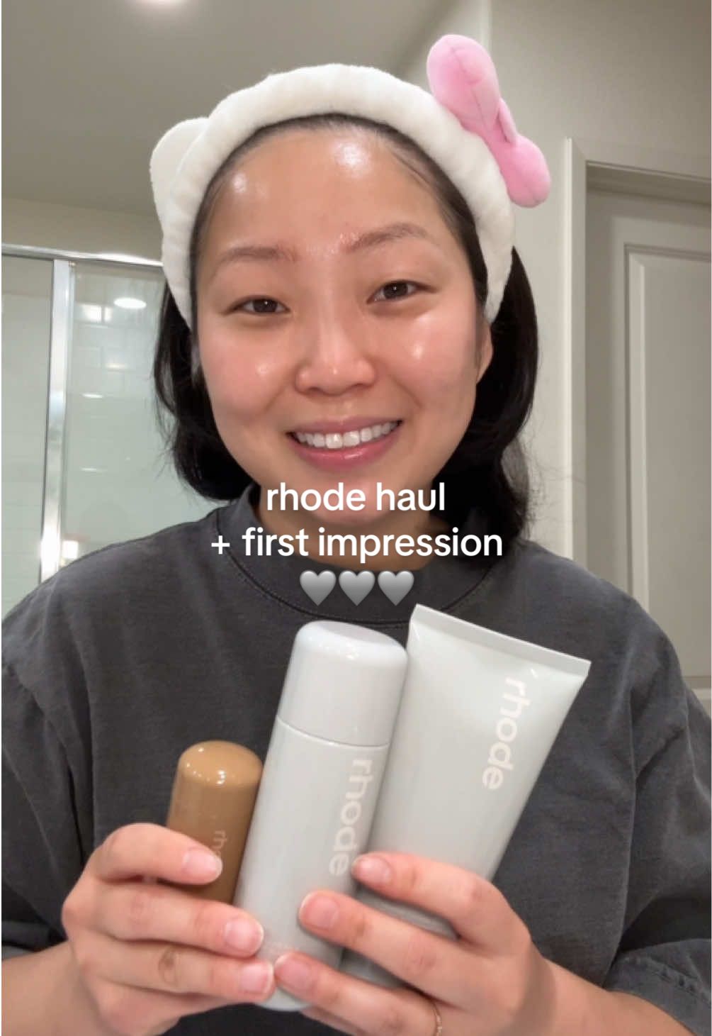@rhode skin haul & my first impressions! 🩶 i’ve been using these products for almost 2 weeks and so far my skin has been loving it! i def think it’s worth the hype especially if you have dry skin!  #rhode #rhodeskin #rhodeskincare #dryskin #rhodeglazingmilk #rhodebarrierbutter #rhodepocketblush 
