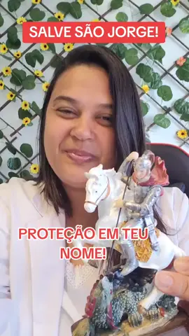#Benzimento poderoso de São Jorge ACEITA? Lembre-se juntos somos mais fortes. curta, comenta e compar