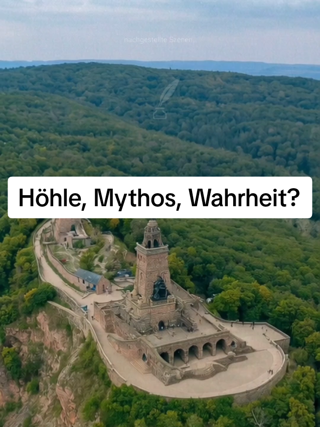 Im Kyffhäuser in Thüringen soll Kaiser Barbarossa in einem uralten Höhlensystem verborgen schlafen. 🪶 #kyffhäuser #barbarossa #thüringen #höhle #mystery #geheimnis #mystik 