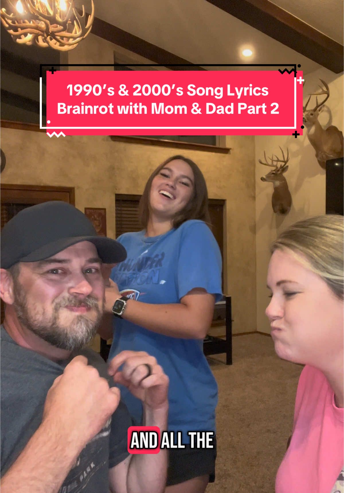 1990’s and 2000’s Song Lyrics Brainrot, Part 2: Having the kids read lyrics from songs Mom & Dad listened to! @Mag_pie20 @gracie💋🐆 @Katie💗 #thekennedycrew #family #oklahoma #laughalittle #kennedy #fyp #foryourpage #follow #roadto100k #FamilyFun #familytiktok #brainrot 