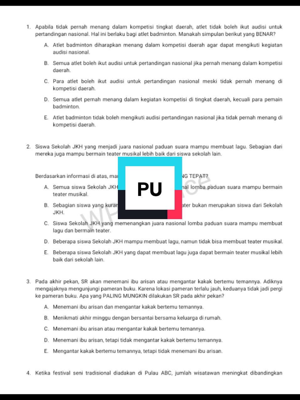 Membalas @butterflyy836 bocoran soal PU utbk 2025 #snbt #utbk #utbk2025 #snbt2025 #fyp 