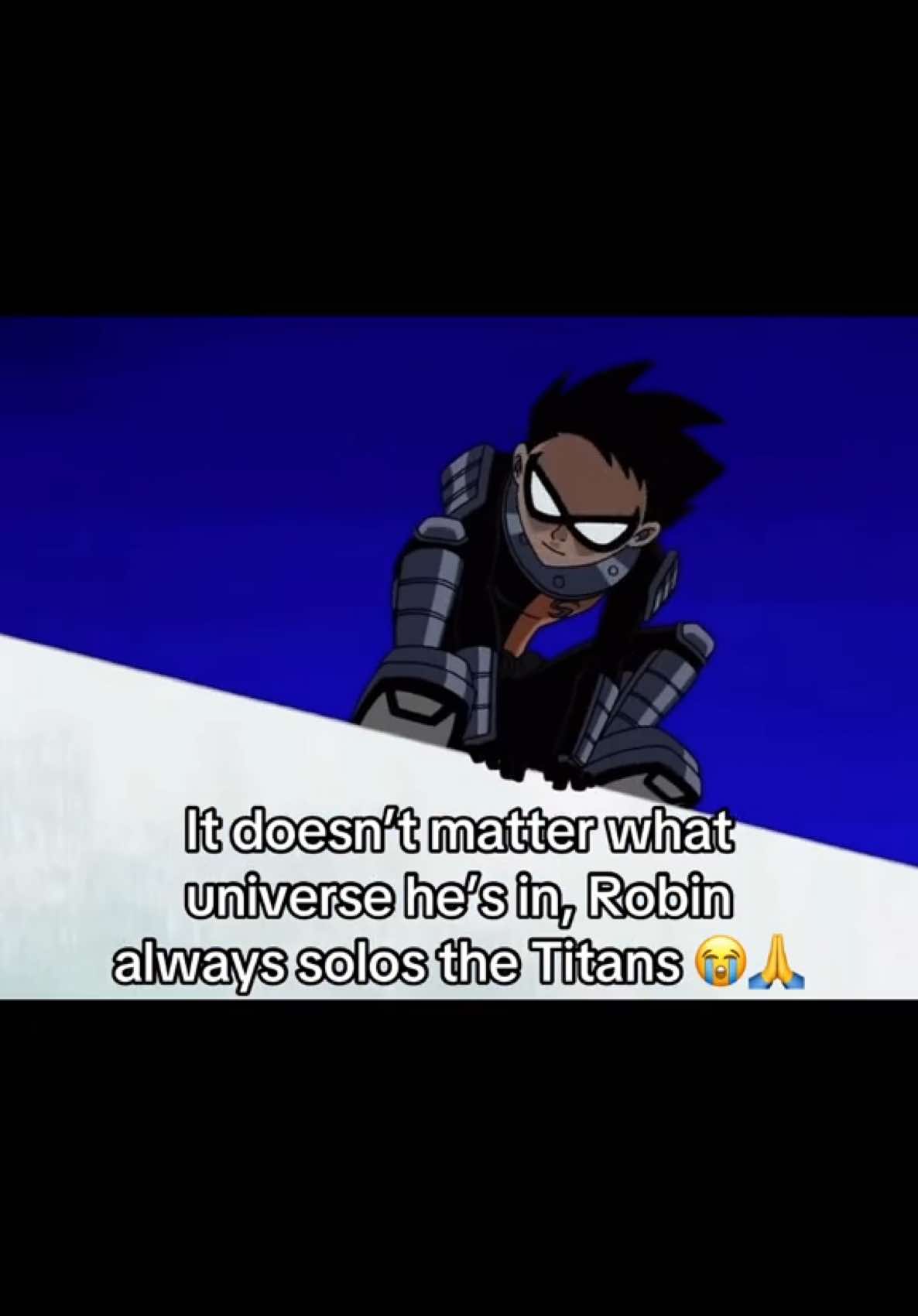 Bro’s the leader for a reason 😭 #teentitans #teentitansgo #robin #dc #dcuniverse #fyp #xyzbca #foryoupage 