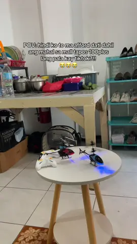 100plus lang pala dito kay tiktok!??😩😭😭 #remotehelicopter #2intremotecontrolhelicopter #giftforkids #helicopter #fypppppppppppp