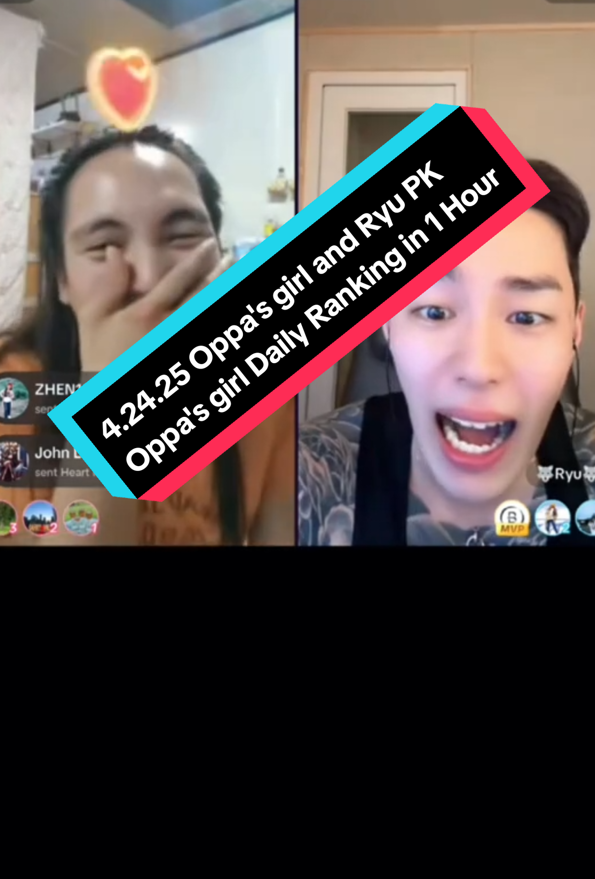 4.24.25 Oppa's girl and Ryu PK ##oppasgirl #oppagirl #ryu 