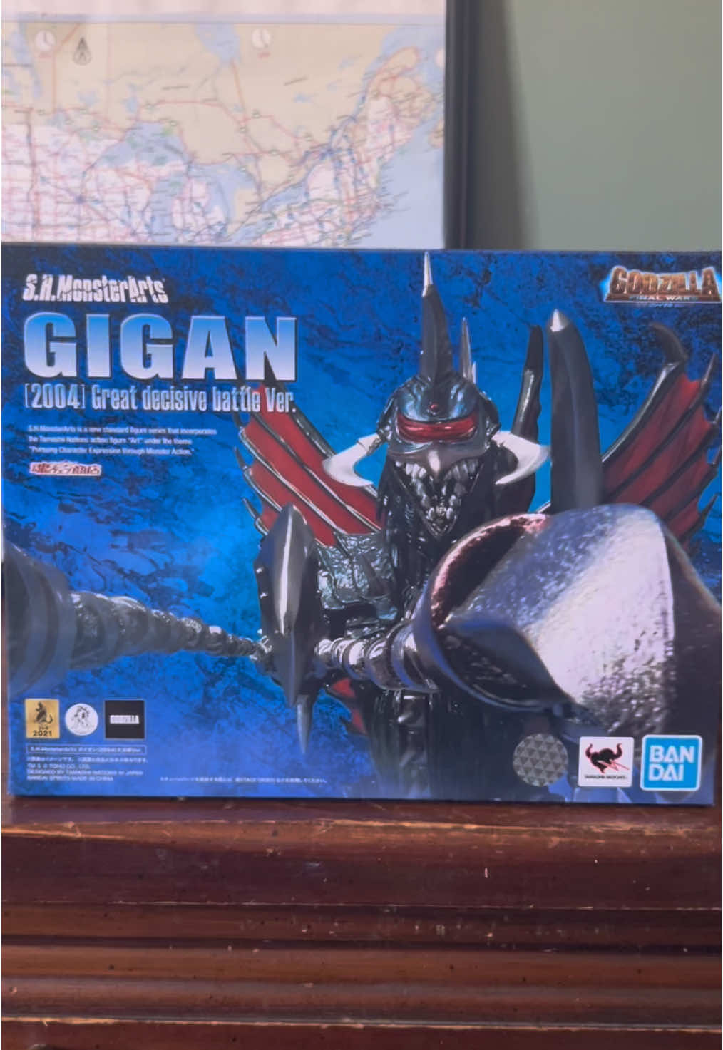 Hell yea🗣️🔥 #gigan #gigan2004 #godzillafinalwars #finalwars #shmonsterarts #shma #millenniumgigan #toho #monsterverse #japanese 