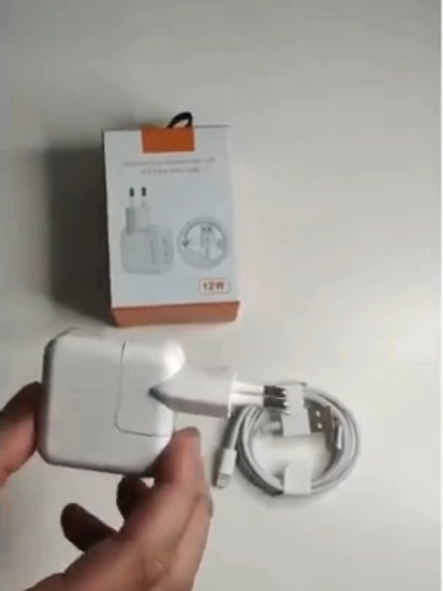 Carregador iPhone H'maston 12w Fonte + Cabo Lightning 1m Original CB-02 Link do Produto: https://shopee.com.br/product/1282249658/19399320971/ #fonte #fonteusb #20w #fonte20w #hmaston #ios