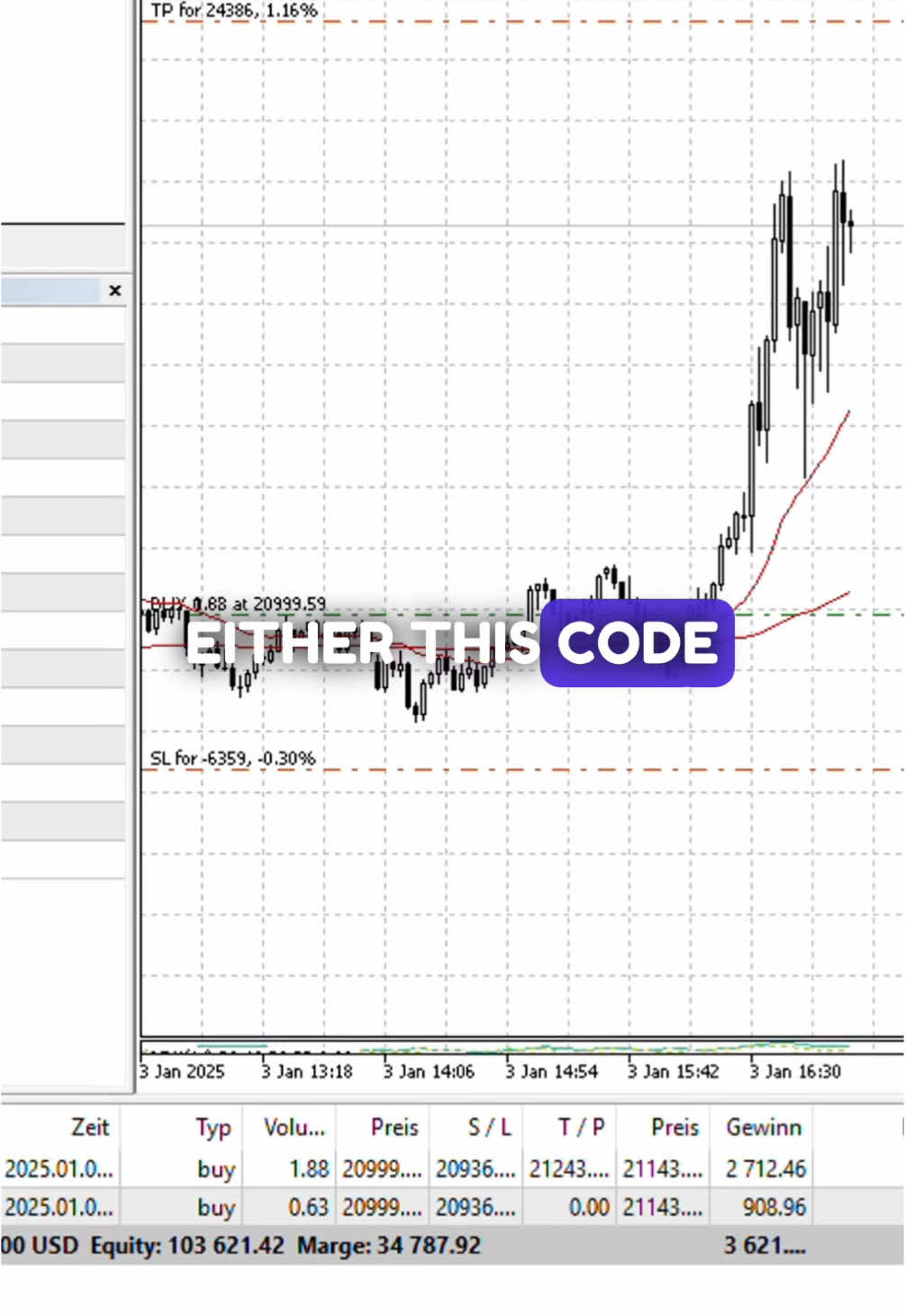 I’m gonna pass a funded acc with my own trading bot. #fundedtrader #tradingbot #ftmo #forex #nasdaq #sp500 