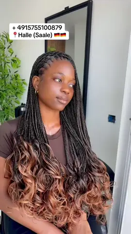 #braidsgermany #frisure #zöpfe #zöpfeflechten #haare #frisurenideen #trendingreels #deutschland #hallesaale #braidideas #fyp #fy #knotlessbraidshairstyles #viral_video #frenchcurlbraids #spiralcurls 