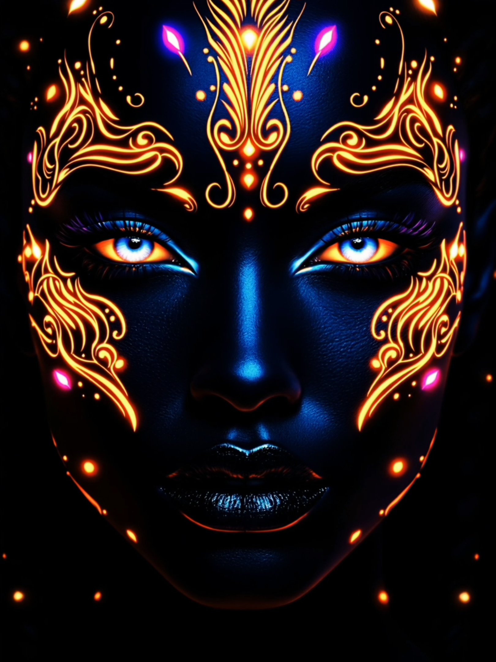 🔥👑A goddess born in magic fire—her face marked with ancient glowing runes, her eyes blazing through the darkness. This 4K Live Wallpaper unleashes a mystic presence that feels both divine and untamed👑🔥 #livewallpaper #4klivewallpaper #wallpaper #beauty #goddess #fire #magic #divine #fantasyart #fyp #fyi 