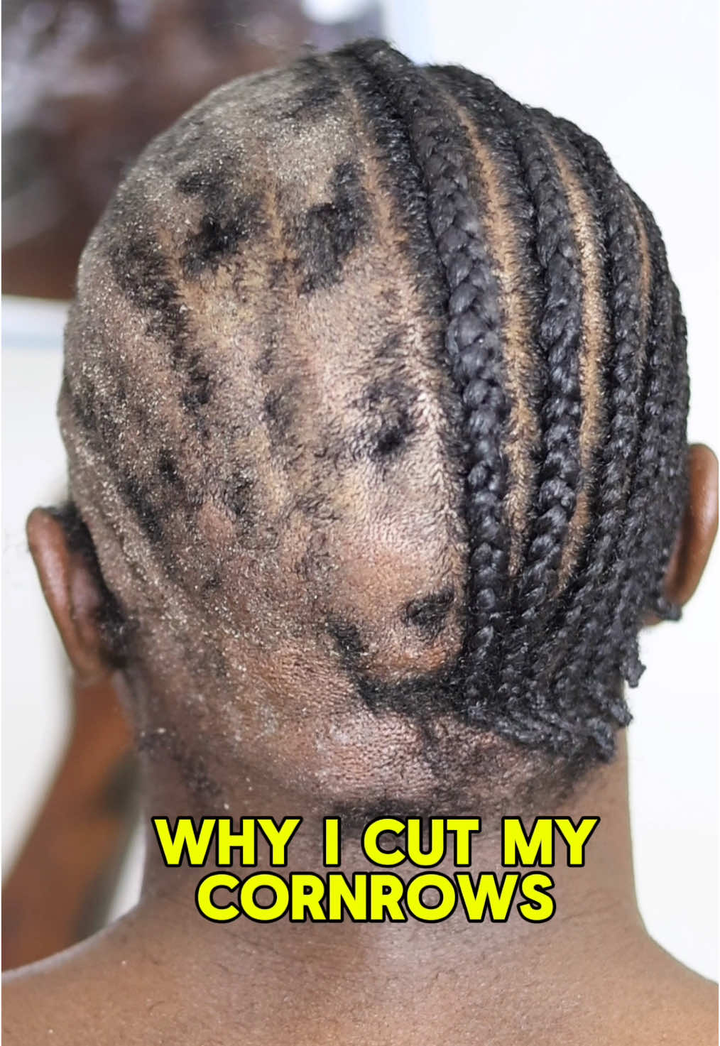 Why I Cut My Braids? #braids #cornrows #haircare #hairgrowth 