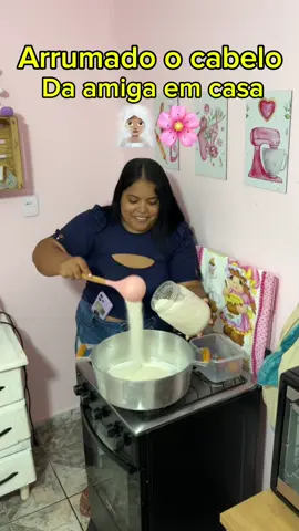 Arrumando o cabelo  Da amiga em casa #cabelo #progressiva #autocuidado #amiga #alisamentosemformol 