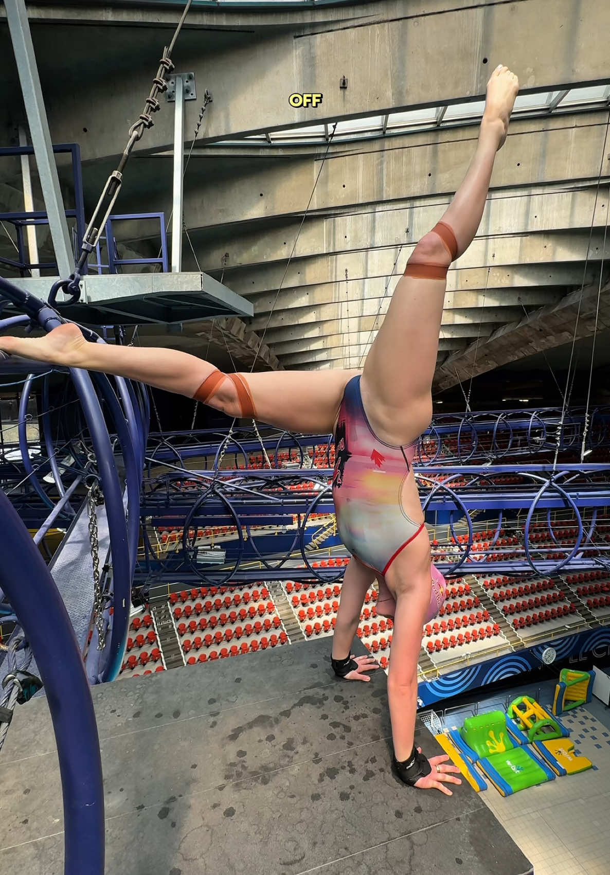 My Highest handstand yet 😍 #BraveGang 