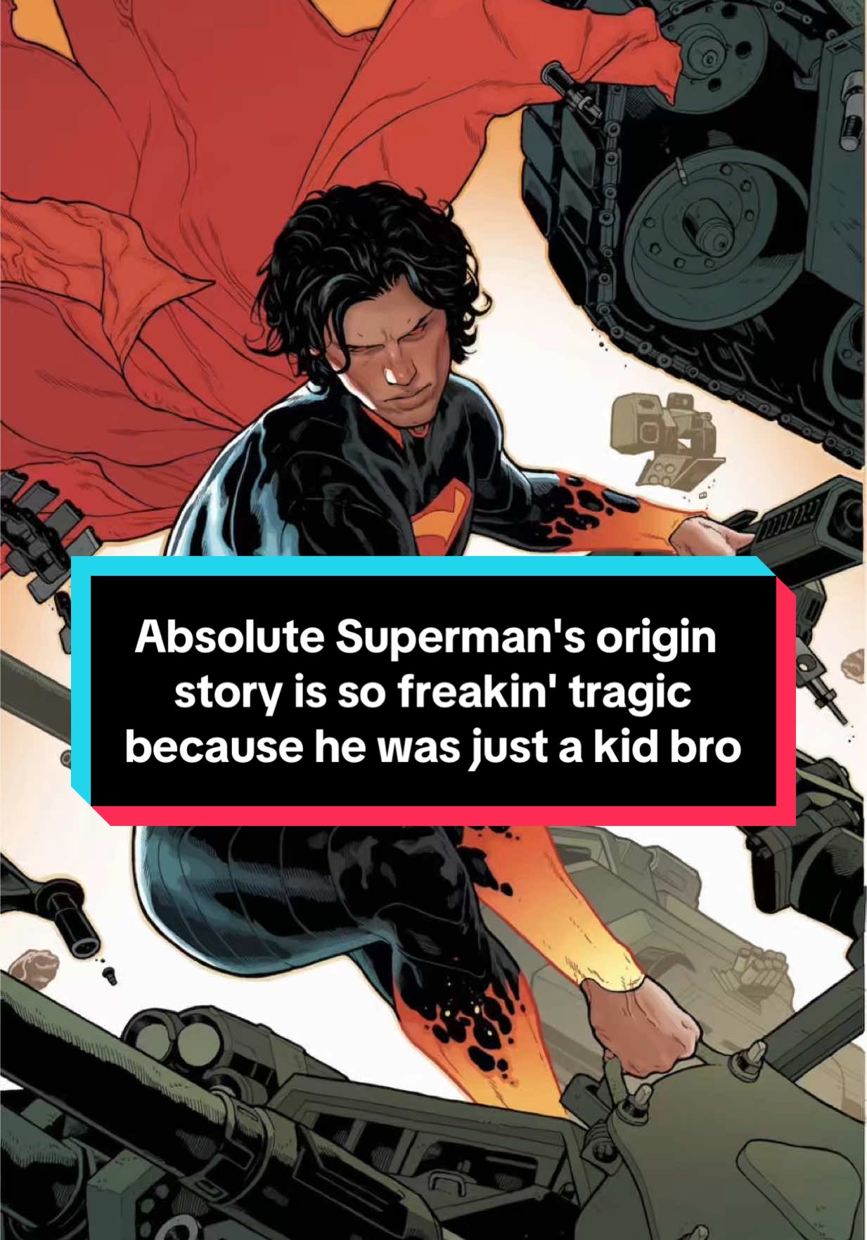 ABSOLUTE SUPERMAN WAS JUST A KID BRO #fyp #Superman #JusticeLeague #Batman #DCComics #WonderWoman 