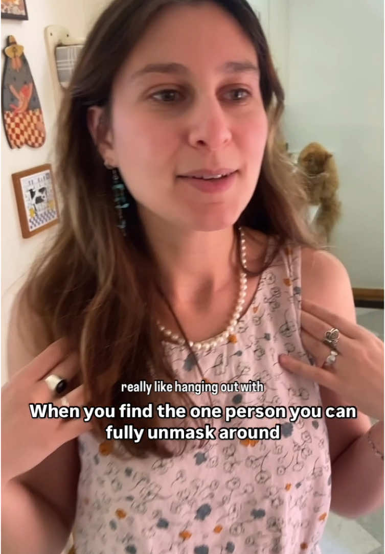 Finding a safe person to fully unmask around is so rare #autistic #latediagnosedautistic #autisticadult 