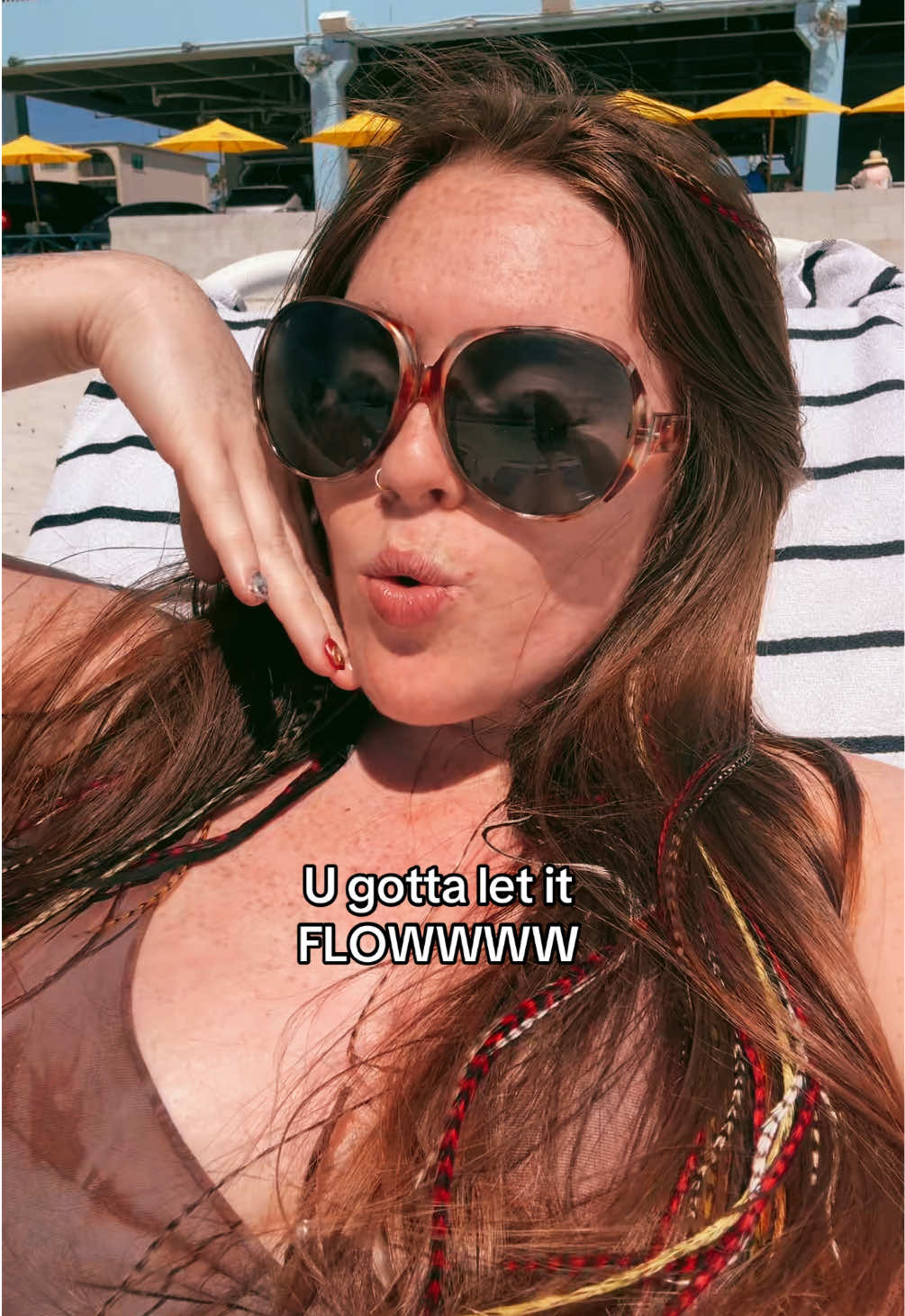 So excited for summer ‼️‼️ #hairfeathers #newmusic #beachday 