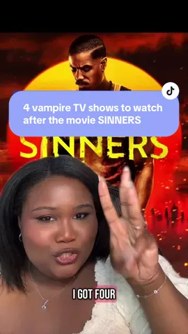 Did you see any of my recommendations and did you watch sinners? Below is my list of recommendations from the video: 1. Midnight Mass on @Netflix            2. Salem’s lot a max original movie  3. The strain on @hulu   4. Castlevania on Netflix!   #sinnersmovie #sinnersmovietiktok #ryancooglervampiremovie #vampirelovers #vampiretvshows   #tvshowrecommendation #tvshowstowatch #filmtok #tvtok #movietok #commentary  #thrillertok #whatowatch #netflix #maxoriginal #midnightmass #salemslot #thestrain #castlevanianetflix     #tiktokfilmtvcompetition @Netflix Geeked @HBO #greenscreen 