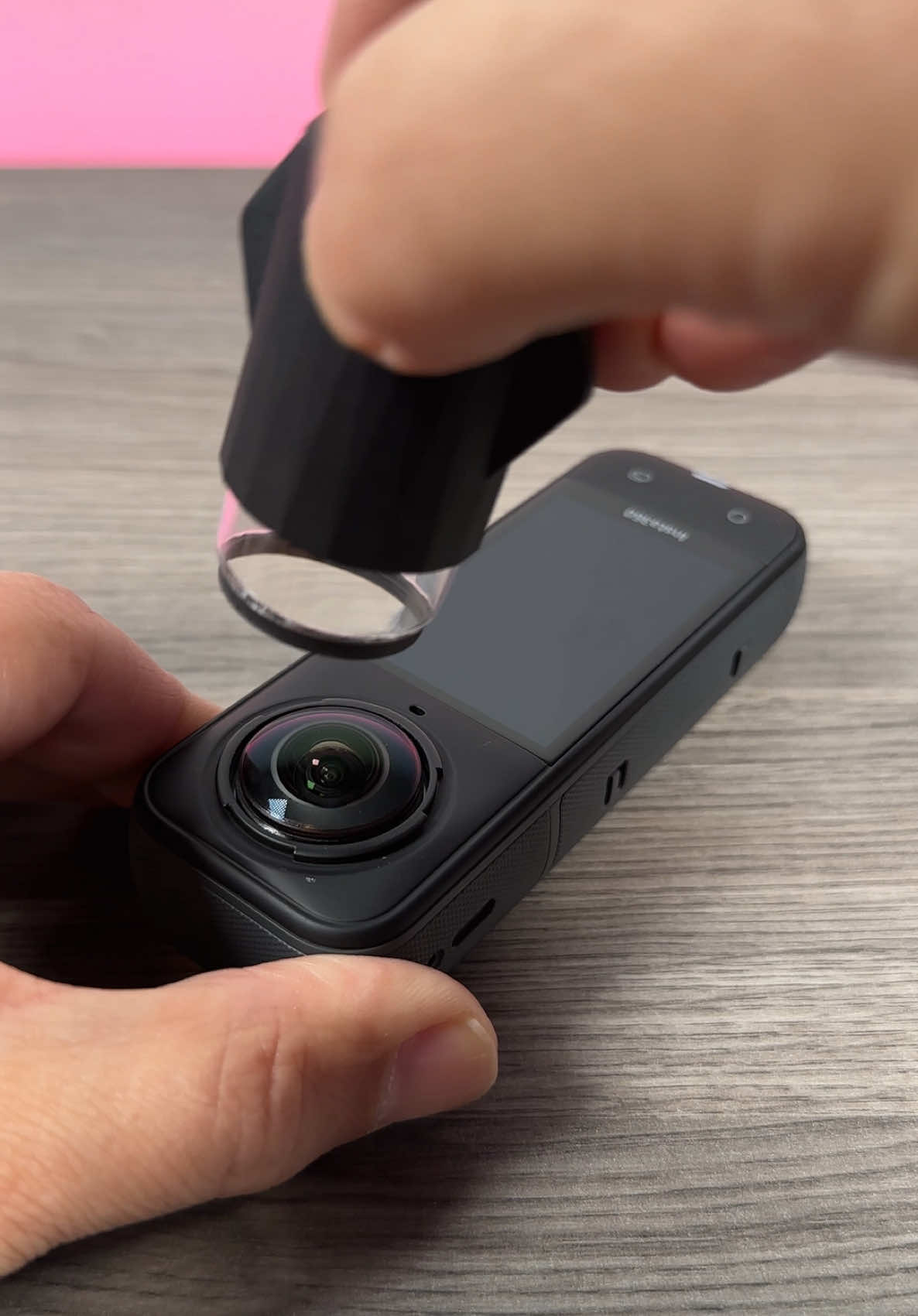 The lenses on the new Insta360 X5 are more durable and are now user replaceable in the event that they get damaged. #insta360 #x5 #insta360x5 