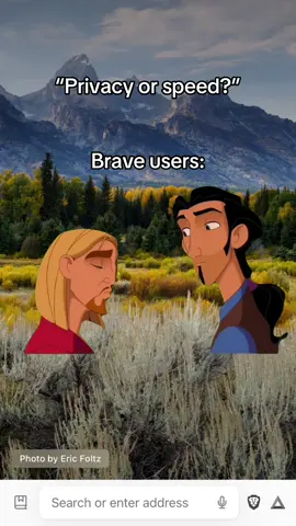 With Brave, you don’t have to choose between protecting your privacy or speeding up your browsing. 